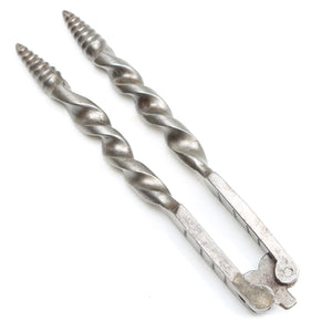 Old Barley Twist Reversible Nutcrackers - OldTools.co.uk