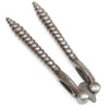 Old Small Beaded Reversible Nutcrackers - OldTools.co.uk
