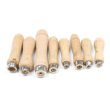 8x File Handles (Beech)