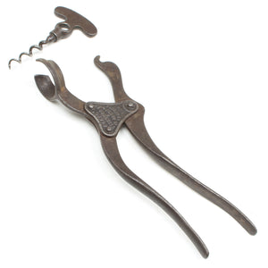 Old Lund Lever-Action Corkscrew - OldTools.co.uk