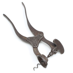 Old Lund Lever-Action Corkscrew - OldTools.co.uk