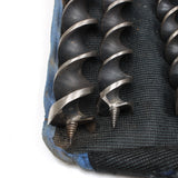 Old Ridgway Twist Auger Drill Bits Set