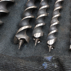 Old Ridgway Twist Auger Drill Bits Set