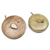 2x Old Brass Lawn Tennis Tape Measures (Display/Prop)