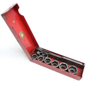 Old Britool Socket Set