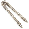 Old Decorative Etched Reversible Nutcrackers - OldTools.co.uk