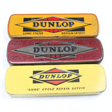 3x Old Dunlop Repair Tins