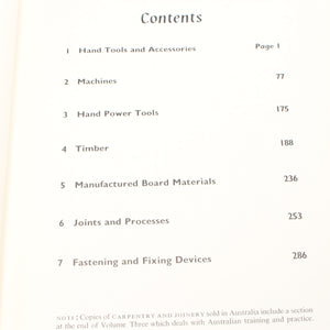 Carpentry and Joinery Books Vol 1-3 - OldTools.co.uk
