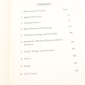 Carpentry and Joinery Books Vol 1-3 - OldTools.co.uk