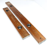 2x Rabone Levels - 24" & 36" (Mahogany)