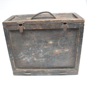 Old Small Honest Wooden Box / Toolbox