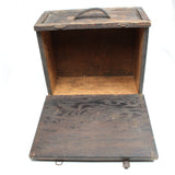 Old Small Honest Wooden Box / Toolbox