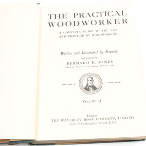 Old The Practical Woodworker Book / Cassell's Woodworking Book C.1912 - OldTools.co.uk