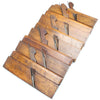 5x Old Malloch (Perth) Scottish Wooden Planes - Bead (Beach) - OldTools.co.uk