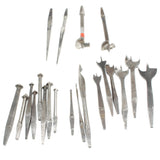 21x Old Bits / Drill Bits - OldTools.co.uk
