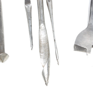 21x Old Bits / Drill Bits - OldTools.co.uk