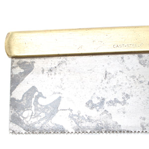 Old Disston Tenon Saw - 9tpi - 12" (Beech) - OldTools.co.uk