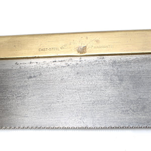 Old Disston Tenon Saw - 13tpi - 14" (Beech) - OldTools.co.uk