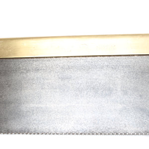 Old Tyzack Brass-Back Tenon Saw - 12tpi - 14" (Beech) - OldTools.co.uk