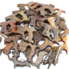 Large Collection of Old Saw Handles (Beech, Mahogany) - OldTools.co.uk