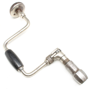 Old British Made Chapman Drill Brace - OldTools.co.uk