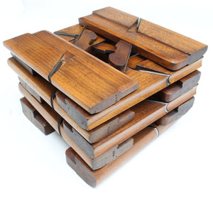 12x Old Marples Wooden Planes - Hollow & Rounds (Beech)