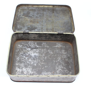 Old British Tins – Queen ER II Tin & Rowntrees Cocoa Tin