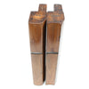 2x Old Wooden Planes - Hollow & Rounds - No. 15 (Beech) - OldTools.co.uk