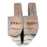2x Old Wooden Planes - Hollow & Rounds - No. 15 (Beech) - OldTools.co.uk