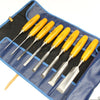 SOLD - 8-Piece Marples Bevel Edge Chisels Set (Boxwood)