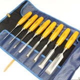 SOLD - 8-Piece Marples Bevel Edge Chisels Set (Boxwood)