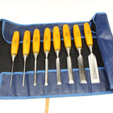 SOLD - 8-Piece Marples Bevel Edge Chisels Set (Boxwood)