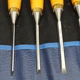 SOLD - 8-Piece Marples Bevel Edge Chisels Set (Boxwood)