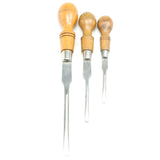 3x Old Wooden Screwdrivers (Beech, Boxwood) - OldTools.co.uk