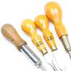 4x Wooden Screwdrivers / Ratchet Screwdriver (Beech) - OldTools.co.uk