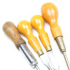 4x Wooden Screwdrivers / Ratchet Screwdriver (Beech) - OldTools.co.uk