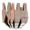 5x Old Malloch (Perth) Wooden Hollow & Round Planes (Beech) - OldTools.co.uk
