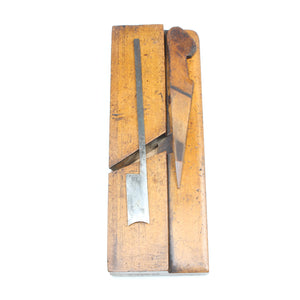 Old Malloch (Perth) Wooden Hollow Plane - No. 10 (Beech) - OldTools.co.uk