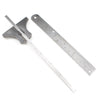 Old Depth Gauge Rule & Wolverhampton Rule C.1945 (WWII) - 6"