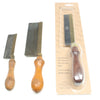 2x Old Gents Saws + Pax Jewellers Saw (Beech, Walnut) - OldTools.co.uk