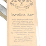 2x Old Gents Saws + Pax Jewellers Saw (Beech, Walnut) - OldTools.co.uk