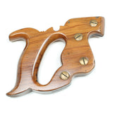 Old Decorative Atkins Saw Handle (Beech) - OldTools.co.uk