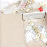 14x Brass Window Casement Fasteners L/H and R/H - OldTools.co.uk