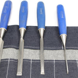 Old 6-Piece Marples Woodwork Chisels / Gouges Set - OldTools.co.uk