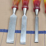 Old  6-Piece Marples Woodwork Chisels Set - OldTools.co.uk