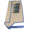 Old 6-Piece Black Handled Stanley Woodwork Chisels Set - OldTools.co.uk