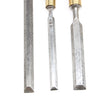 6x Old Boxwood Chisels / Gouges (Boxwood) - OldTools.co.uk