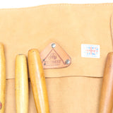 Old 7-Piece Marples Chisels Set (Boxwood) - OldTools.co.uk