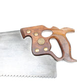 Old Disston Philadelphia Thumbhole Rip Saw No. D8 – 28" - 3 1/2tpi - OldTools.co.uk