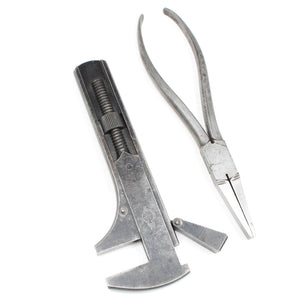 Old Unusual Joseph Lucas Wrench & Old Pliers / Grips